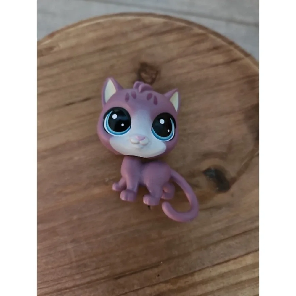 LPS Littlest Pet Shop Cat #4-173‎ Thirsty Pets Cooler Crew Purple